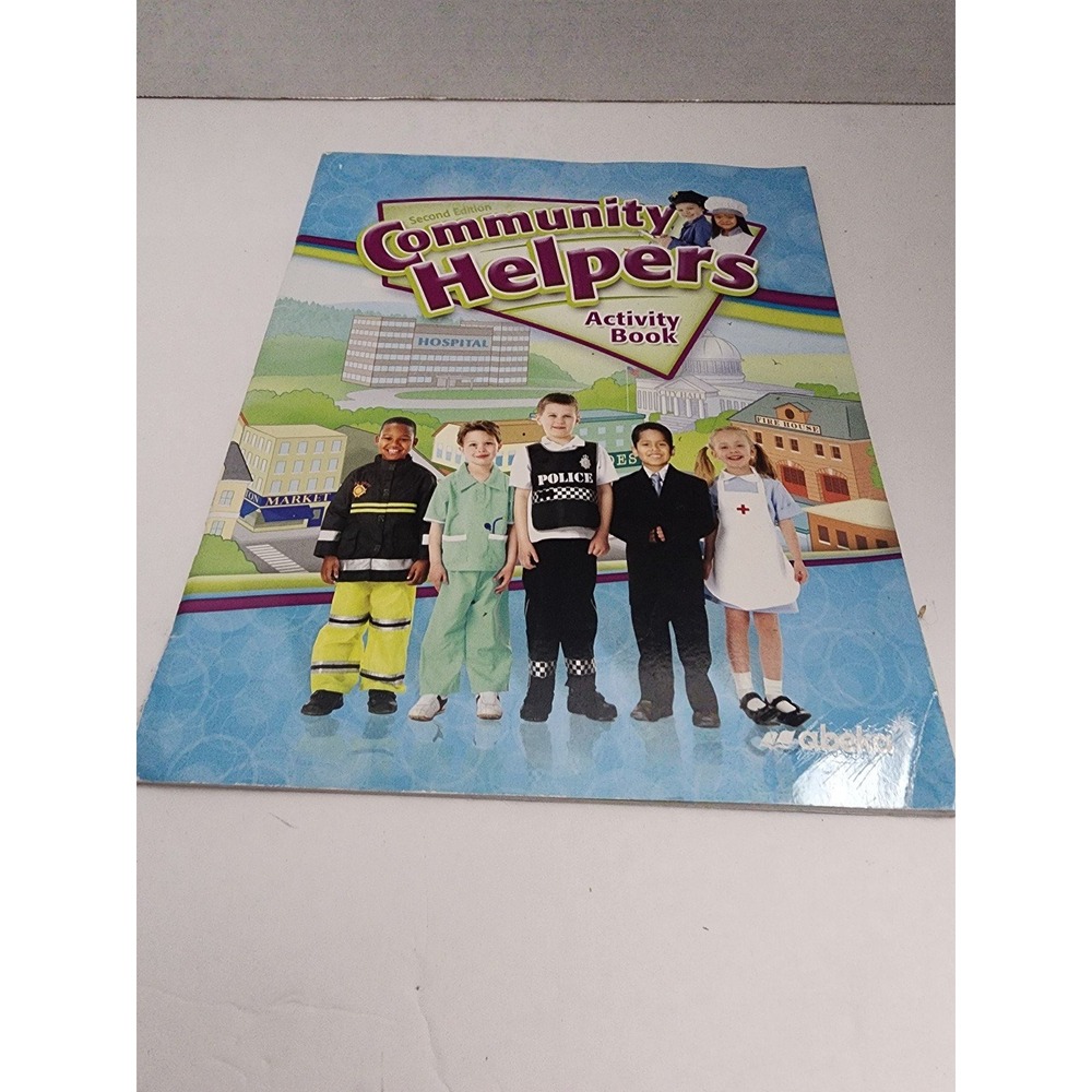 Abeka Community Helpers Activity Book‎ 1 Second Edition Homeschool